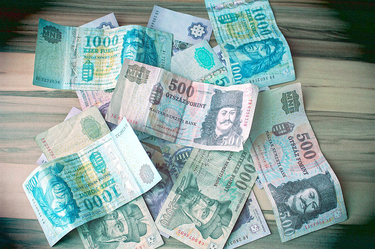Ungarisches Geld - Forint